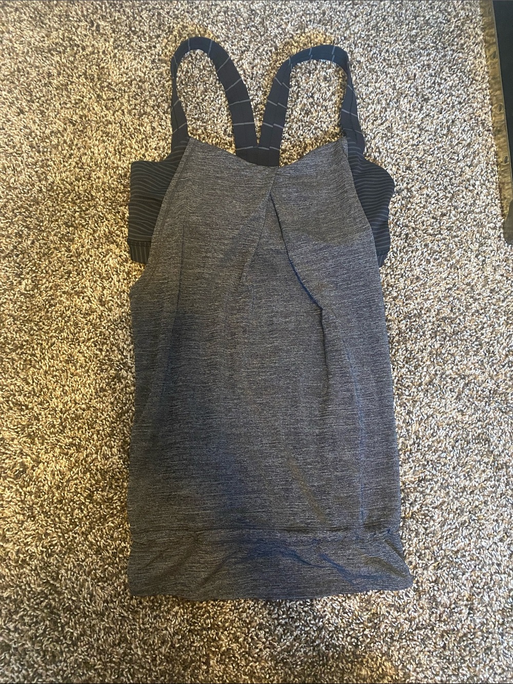 Lululemon grey tank top